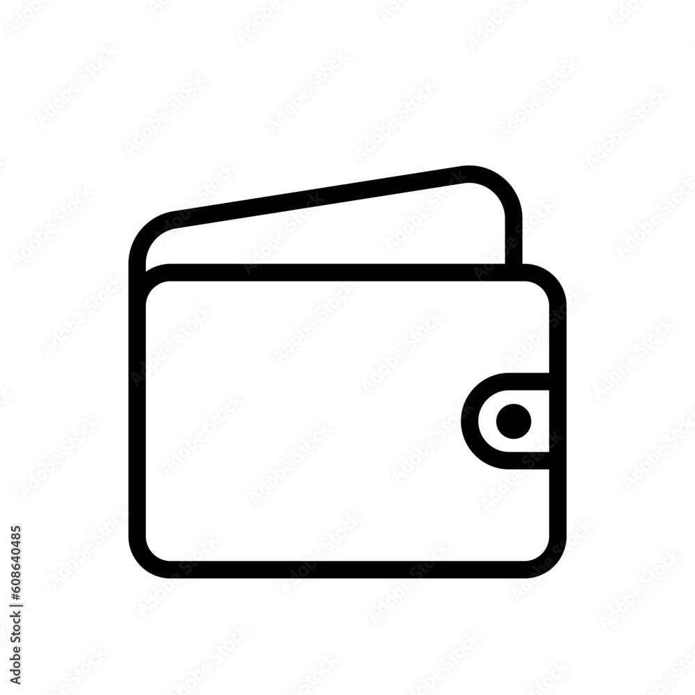 wallet sign symbol glyph vector icon wallet sign symbol glyph vector icon