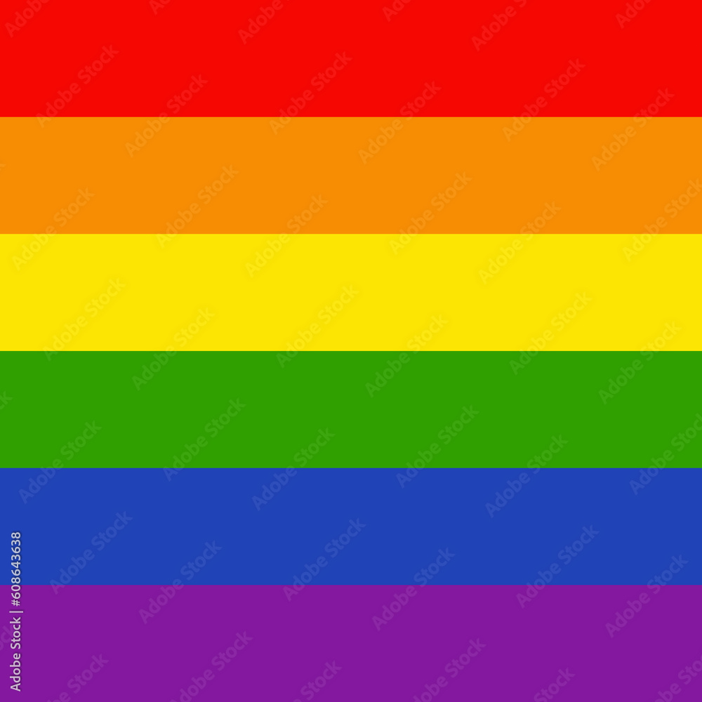 Fototapeta premium LGBTQ rainbow flag