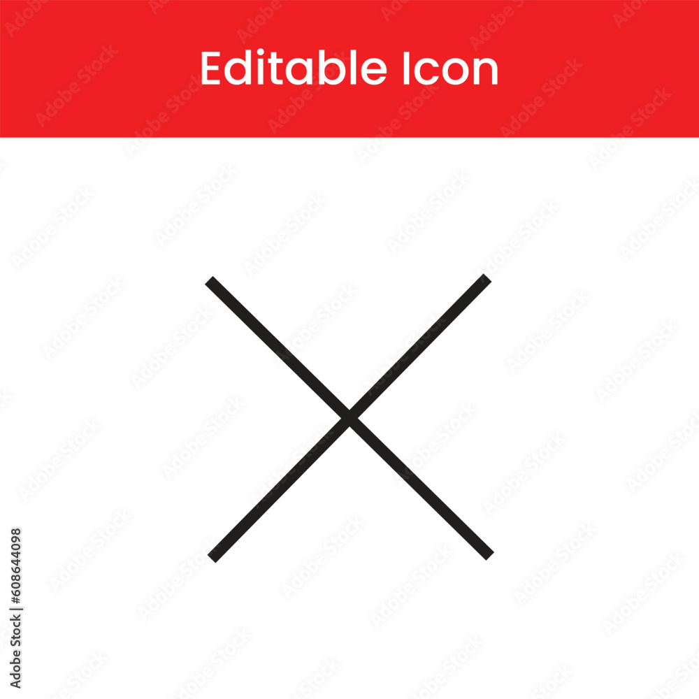 Cancel icon, Cancel outline icon, Cancel vector icon Cancel icon, Cancel outline icon, Cancel vector icon