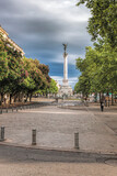 Girondins Monument is located at Place des Quinconces square in the centre of Bordeaux city in France