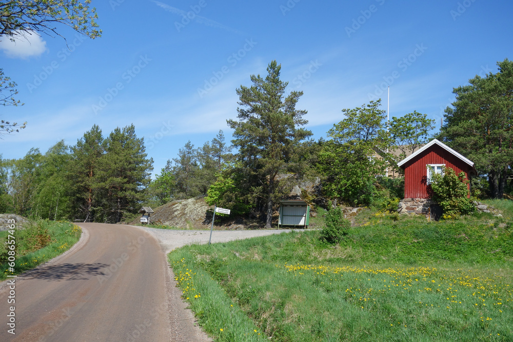 Rural landscape when spring is turning into summer Rural landscape when spring is turning into summer