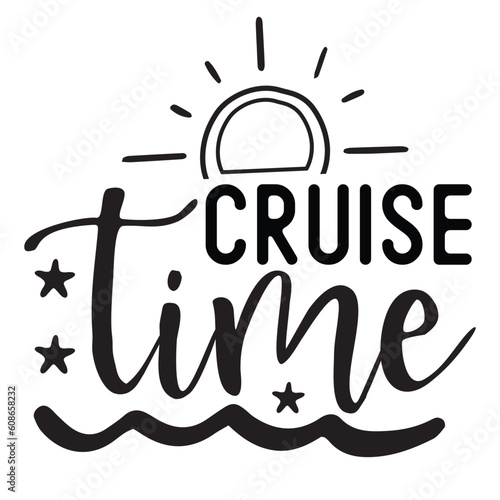 Cruise time SVG