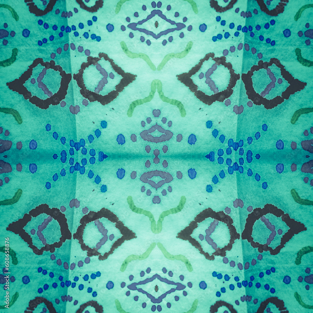 Ikat Designs. Mint Drawn Geometry Pattern. Lime Ikat Designs. Mint Drawn Geometry Pattern. Lime