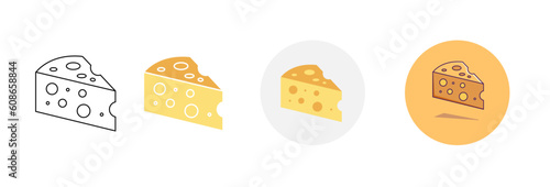 Cheese symbol, cheese slice icon, cheese wedge icon, dairy icon, food icon, cheese graphic, cheese vector, cheese symbol.