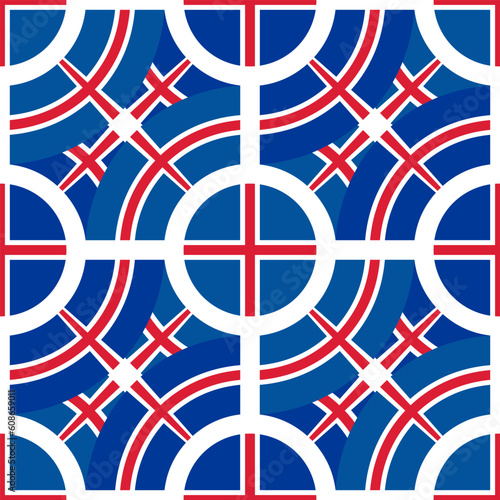 iceland pattern. tracery design. plus background. vector illustration