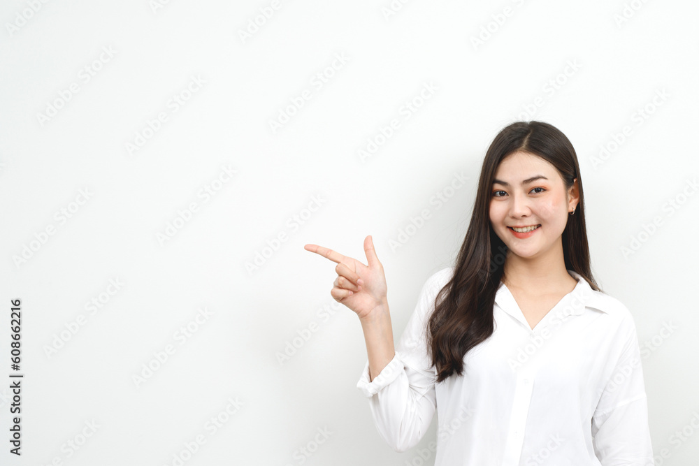 Model asian woman is emotional happy and excited to receive the prize Model asian woman is emotional happy and excited to receive the prize