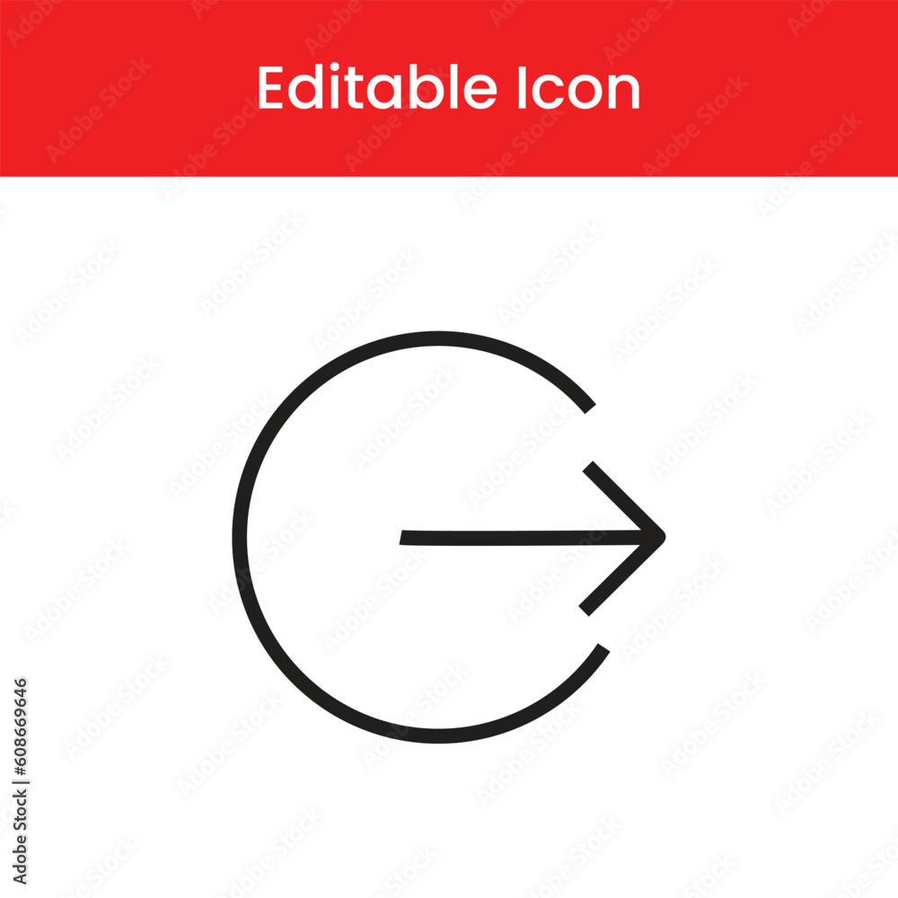 Logout icon, Logout outline icon, Logout vector icon Logout icon, Logout outline icon, Logout vector icon