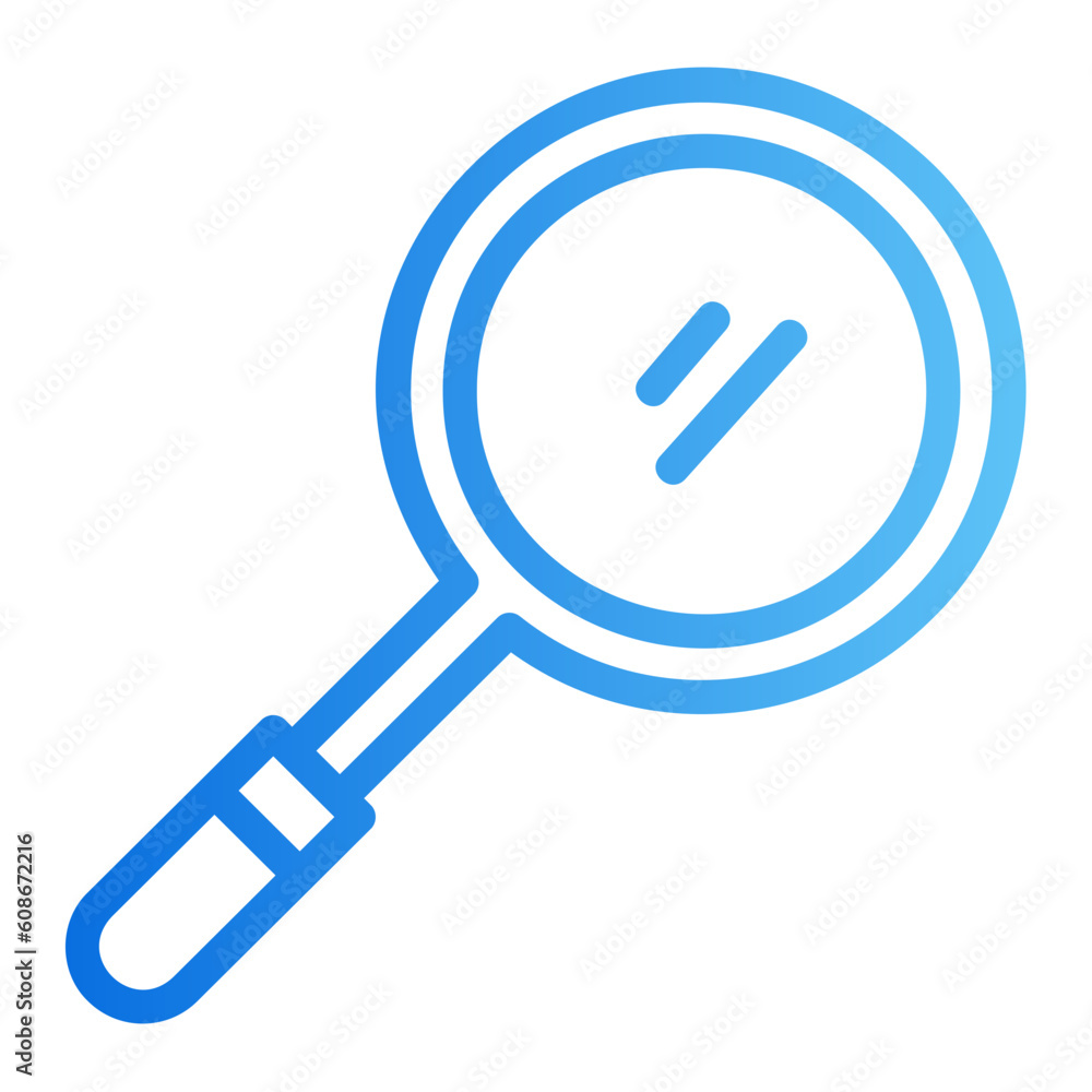 magnifying glass gradient icon magnifying glass gradient icon
