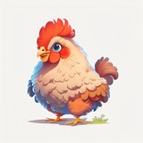 Hyper Quality Cute Hen for Children Book