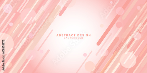 斜線と丸で組み合わせた抽象的な背景素材