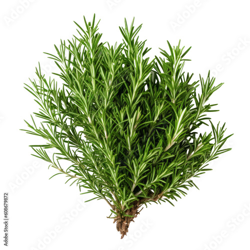 fresh dill isolated on transparent background cutout