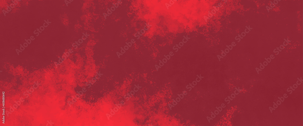 Marble art painting red grunge image