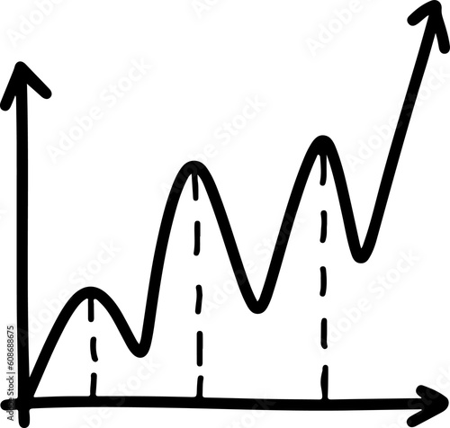 Diagram hand drawn illustration