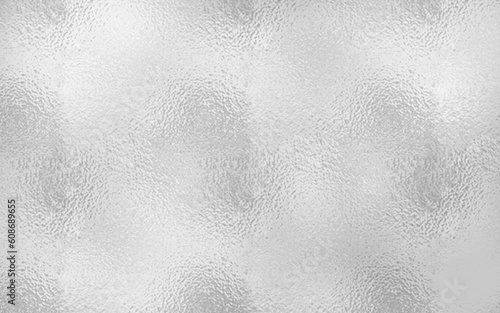 Seamless diamond etched frosted privacy glass overlay effect refraction texture. Trendy shiny silver metallic mirror foil vaporwave aesthetic background. Retro window pattern 3D rendering.