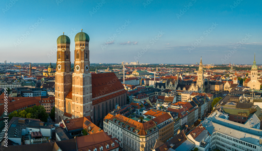 Obraz premium Munich Skyline