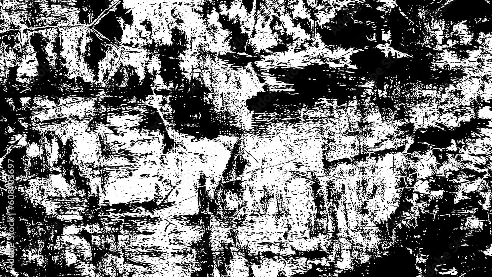 Black and white grunge background with scratches and cracks. Texture, wall, concrete texture background with space Black and white grunge background with scratches and cracks. Texture, wall, concrete texture background with space