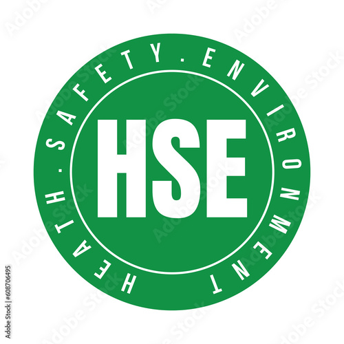 HSE health safety environment symbol icon