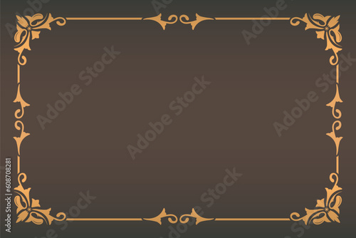 vintage frame illistration