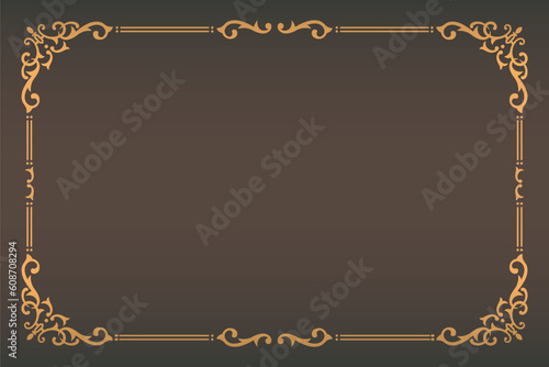 vintage frame illistration