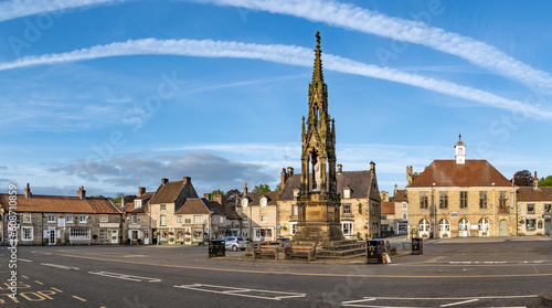 Helmsley market square in North Yorkshire photo