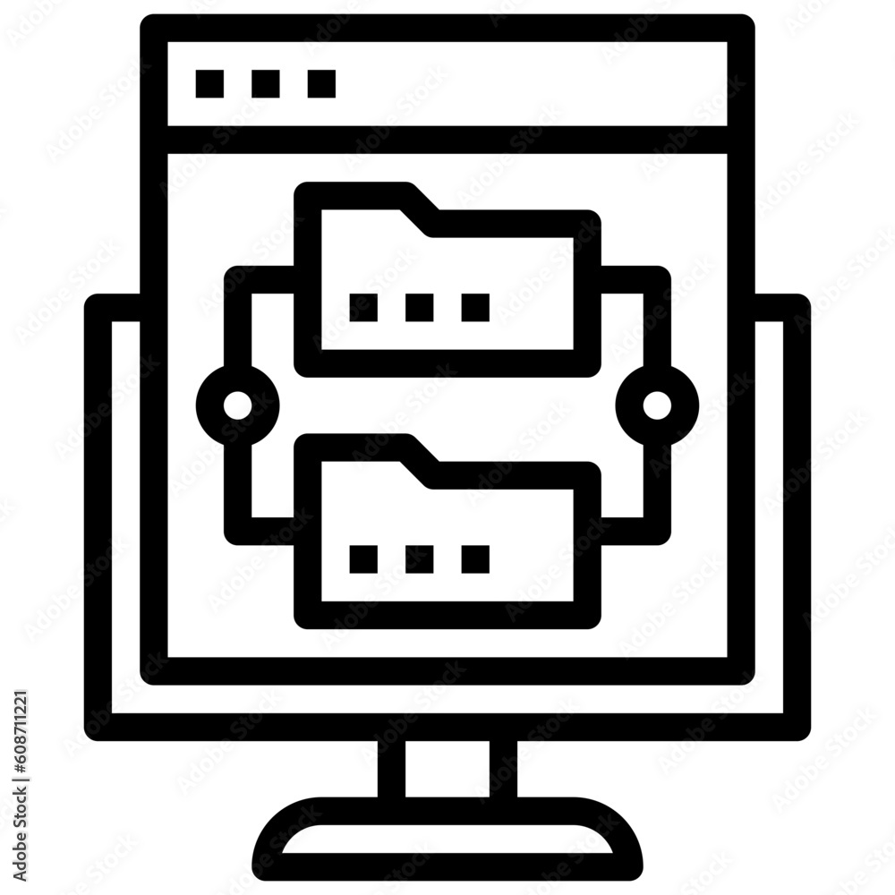 browser line icon,linear,outline,graphic,illustration browser line icon,linear,outline,graphic,illustration