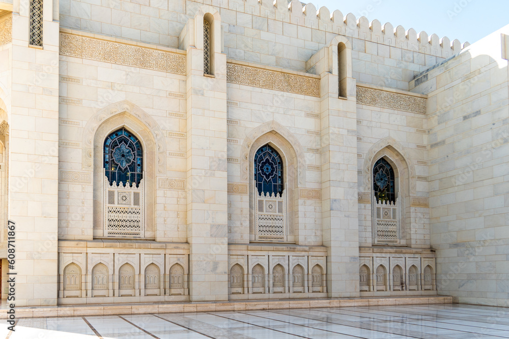 The grand mosque of Muscat