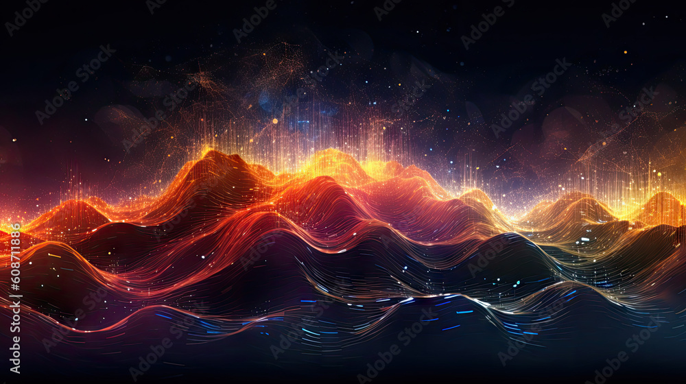 Energy wave background