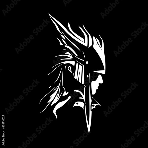 Fantasy | Minimalist and Simple Silhouette - Vector illustration