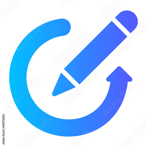 revision gradient icon