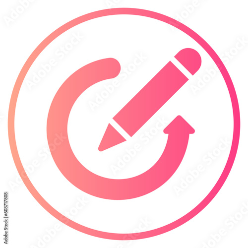 revision gradient icon