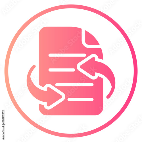 revision gradient icon