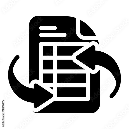 revision glyph icon