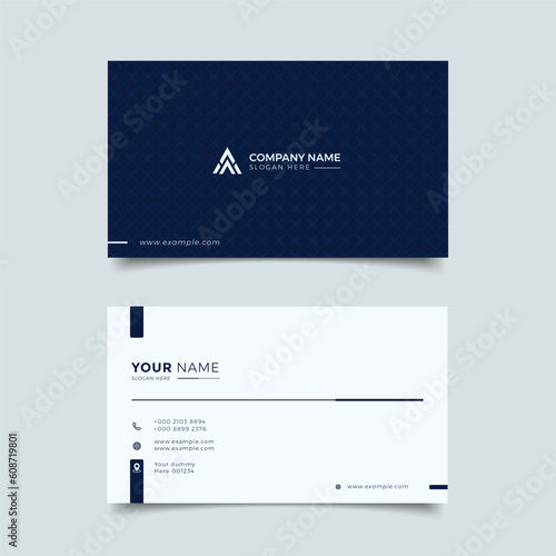Modern professional business card design creative