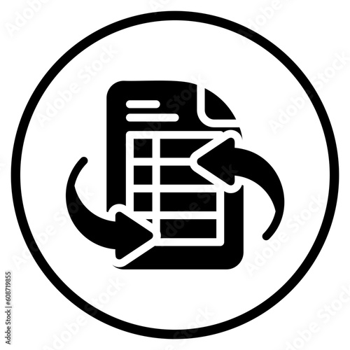 revision glyph icon