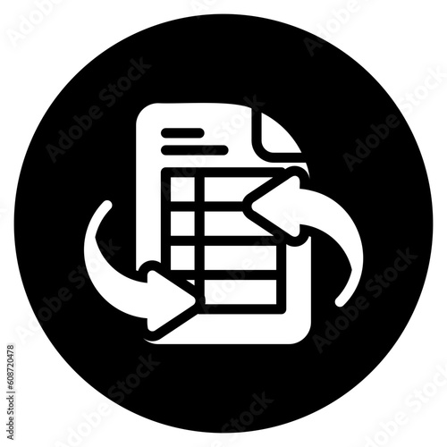 revision glyph icon