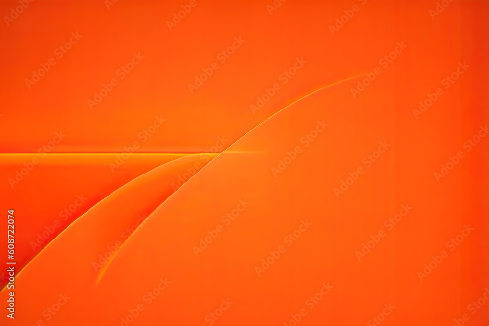 Orange Colorful Background Generative AI - obrazy, fototapety, plakaty 