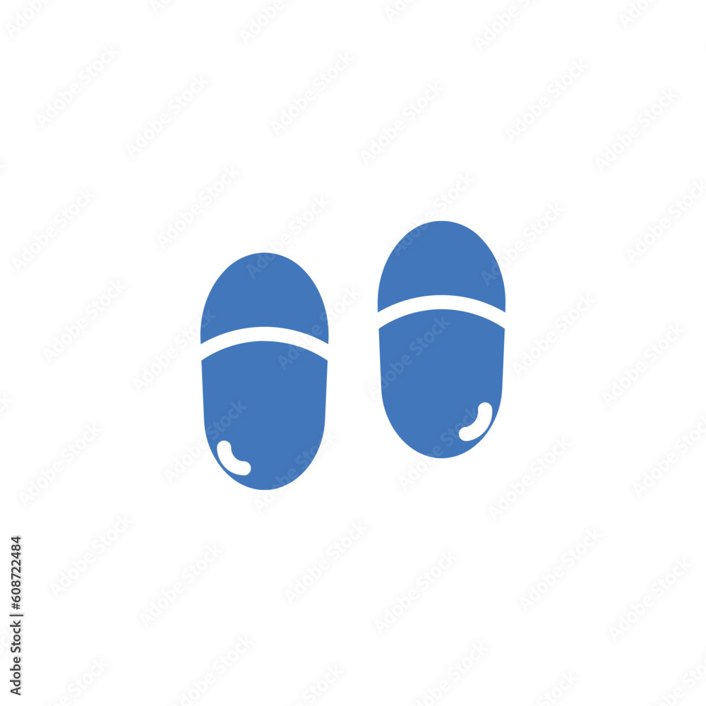 flip flop sandal solid icon flip flop sandal solid icon