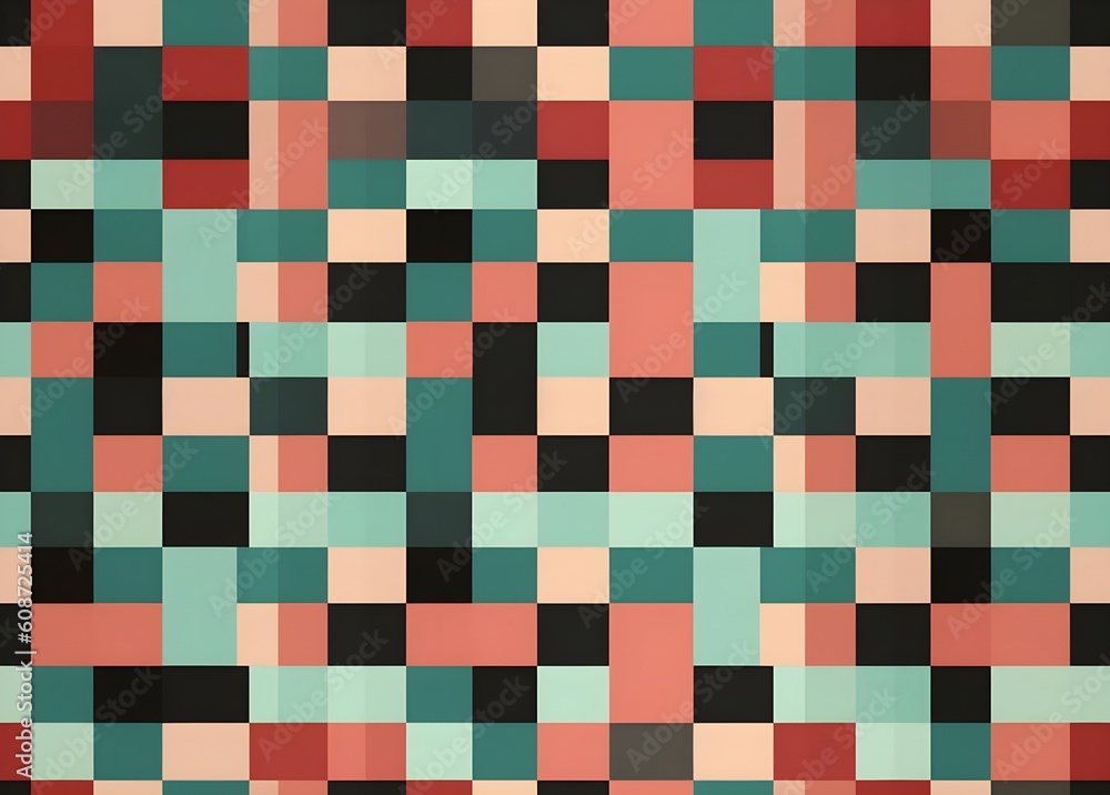 abstract background with squares abstract background with squares