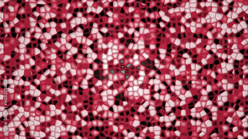 Abstract texture of bright red tiles in motion Abstract texture of bright red tiles in motion