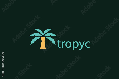Flat minmal logo for your brand 