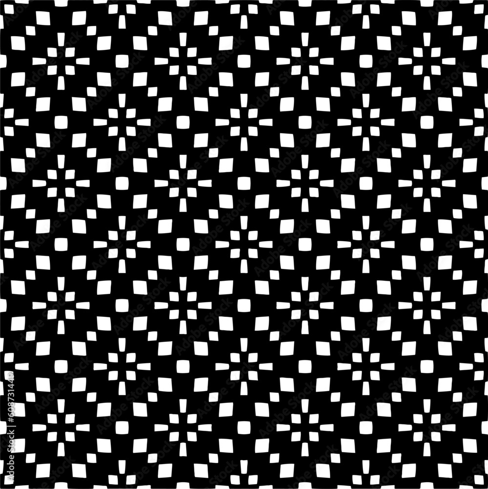 Seamless vector background with repeat pattern. Black and white color. Perfect for fashion, textile design, cute themed fabric, on wall paper, wrapping paper, fabrics and home decor. Seamless vector background with repeat pattern. Black and white color. Perfect for fashion, textile design, cute themed fabric, on wall paper, wrapping paper, fabrics and home decor.