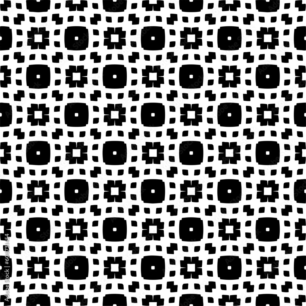 Seamless vector background with repeat pattern. Black and white color. Perfect for fashion, textile design, cute themed fabric, on wall paper, wrapping paper, fabrics and home decor. Seamless vector background with repeat pattern. Black and white color. Perfect for fashion, textile design, cute themed fabric, on wall paper, wrapping paper, fabrics and home decor.