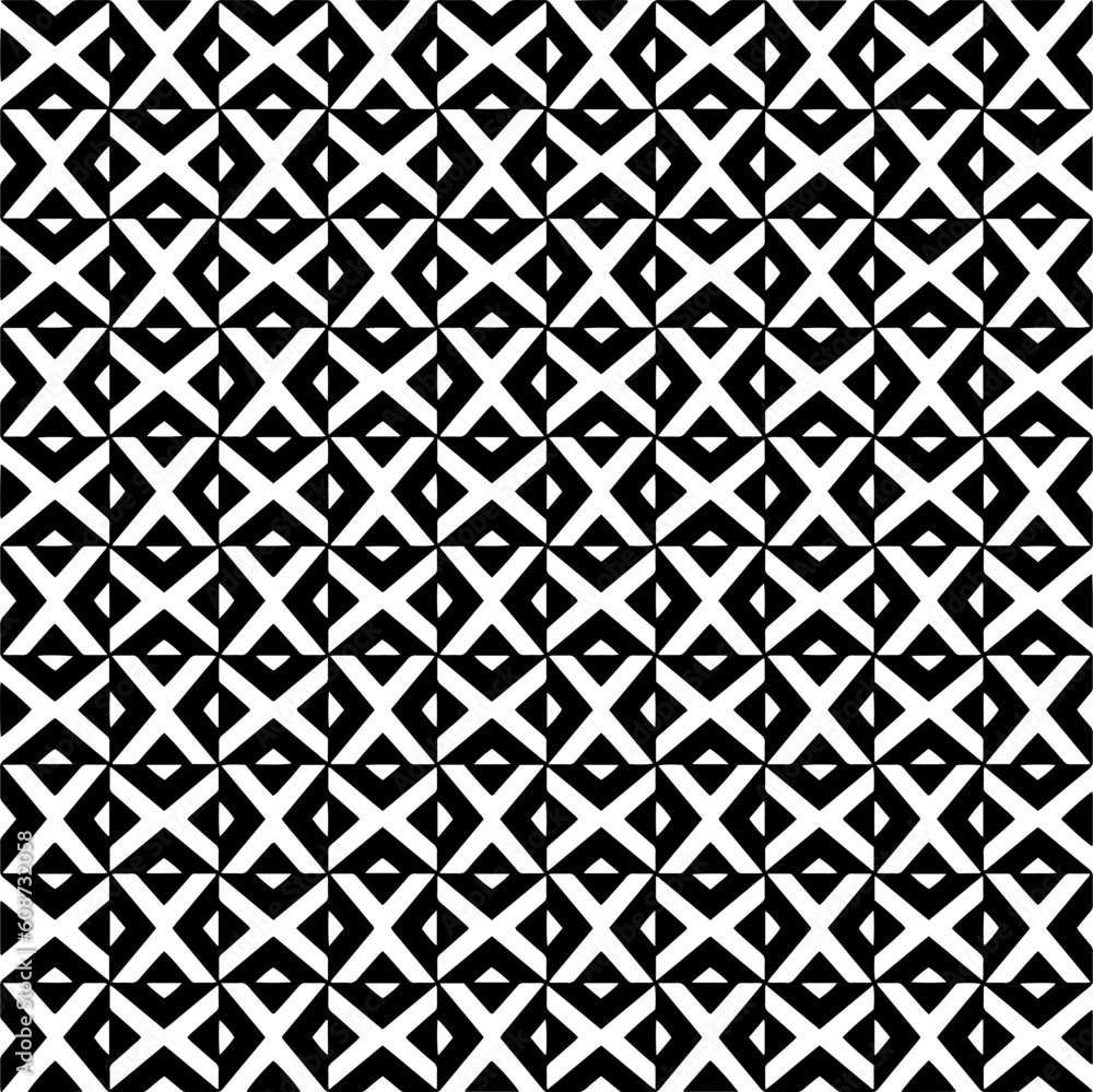 Seamless vector background with repeat pattern. Black and white color. Perfect for fashion, textile design, cute themed fabric, on wall paper, wrapping paper, fabrics and home decor. Seamless vector background with repeat pattern. Black and white color. Perfect for fashion, textile design, cute themed fabric, on wall paper, wrapping paper, fabrics and home decor.