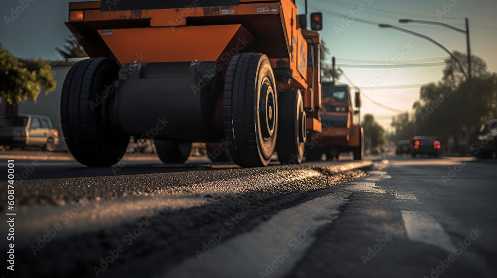 The Science and Art of Road Construction with Asphalt Concrete Paving. Generative AI The Science and Art of Road Construction with Asphalt Concrete Paving. Generative AI