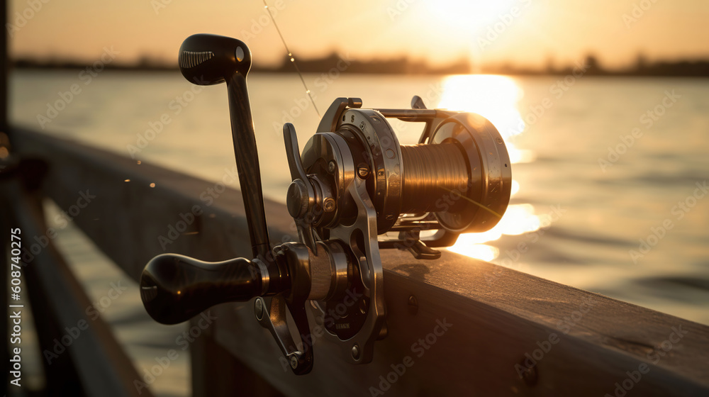 Reel in the Big One with Confidence, How Signaling Devices on Your Rod Holders Can Improve Your Fishing Success and Safety. Generative AI