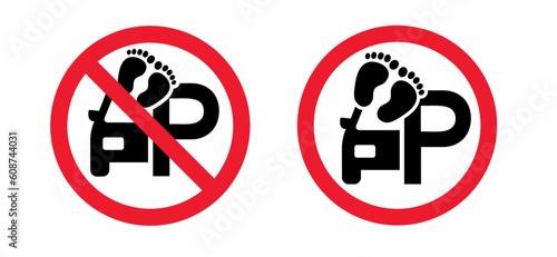 Stop, caution no baby or kids inside in a hot car or parking in the sun. Allowed negligence pictogram. Beware, babies leaving in a parked cars. forgetting small children in the car. Baby on board