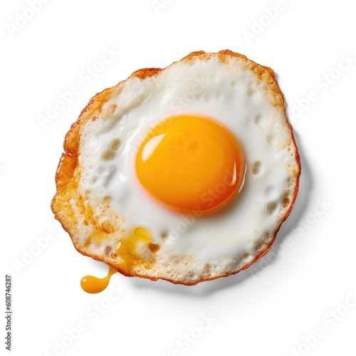Delicious Fried Egg Isolate...