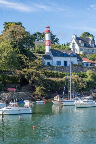 Picturesque harbor of Doela...