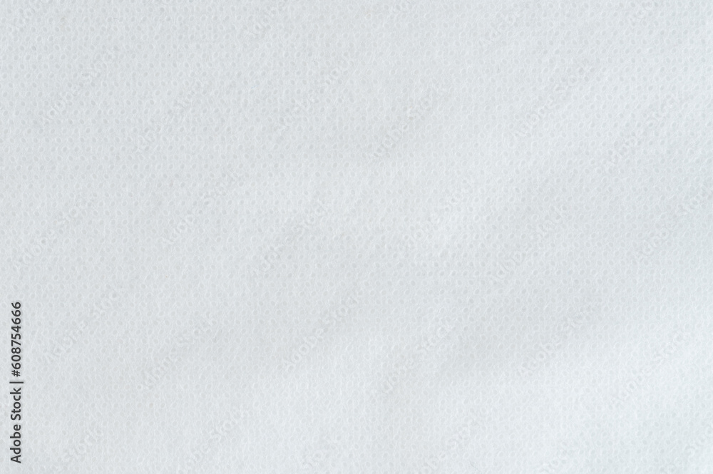 Surface of soft white textile Surface of soft white textile