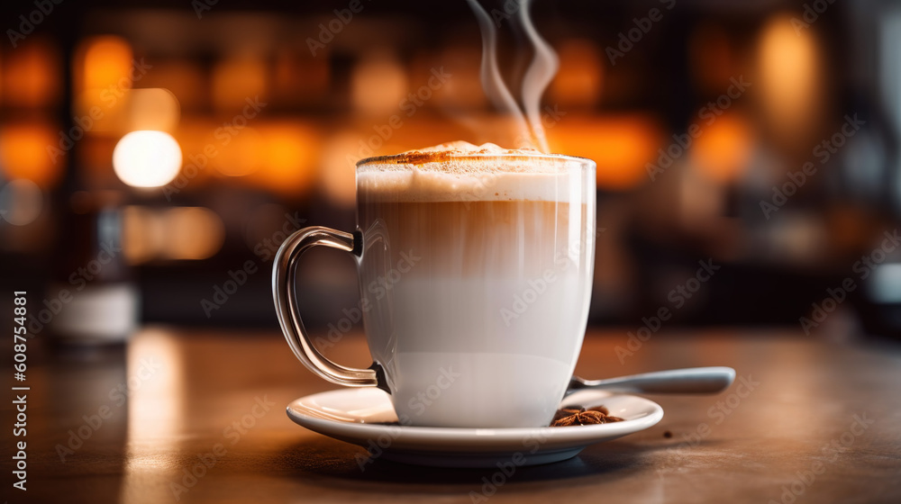 Hof Cafe latte Cream Coffee